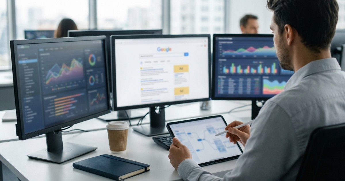 Google Ads e Analytics com IA para decis�es melhores