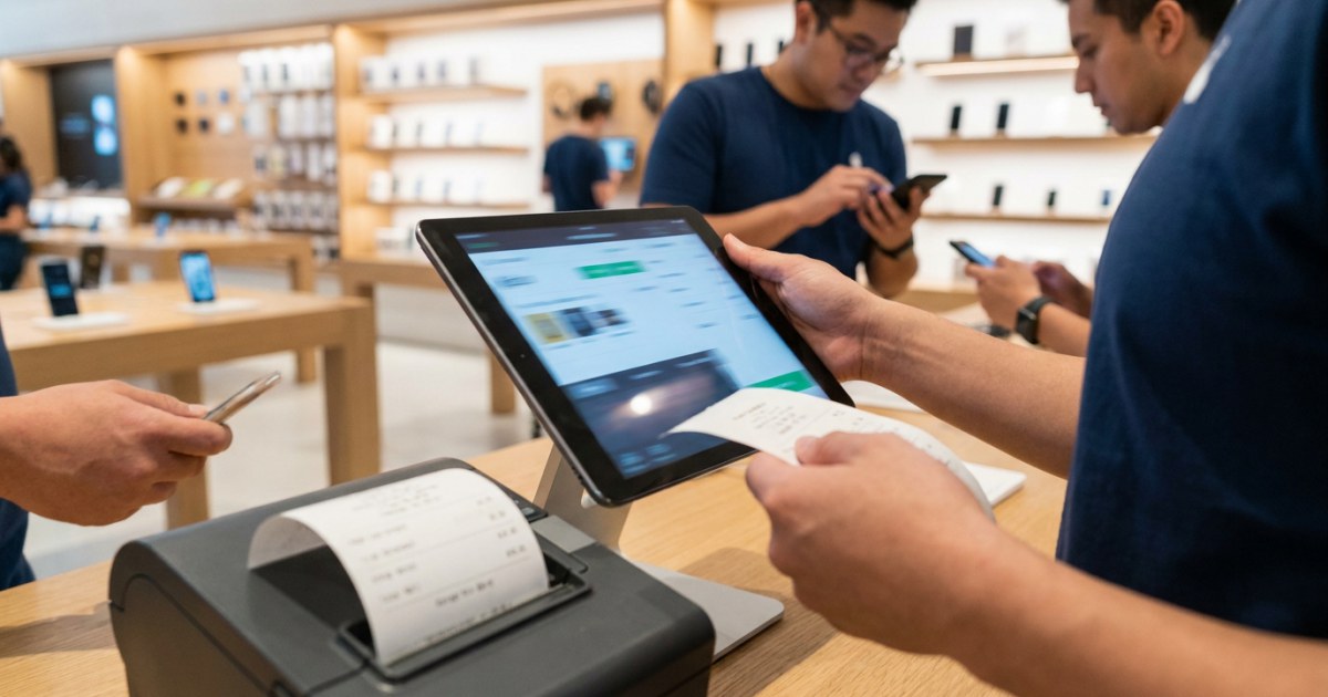 Shopify POS atualiza equipe e recibos com mais agilidade