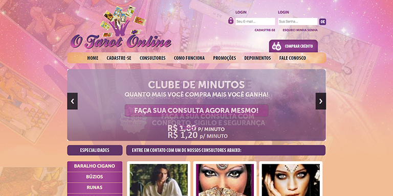 O Tarot Online