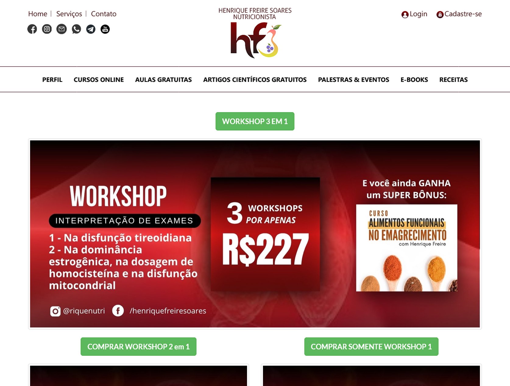Henrique Freire Soares - Nutricionista