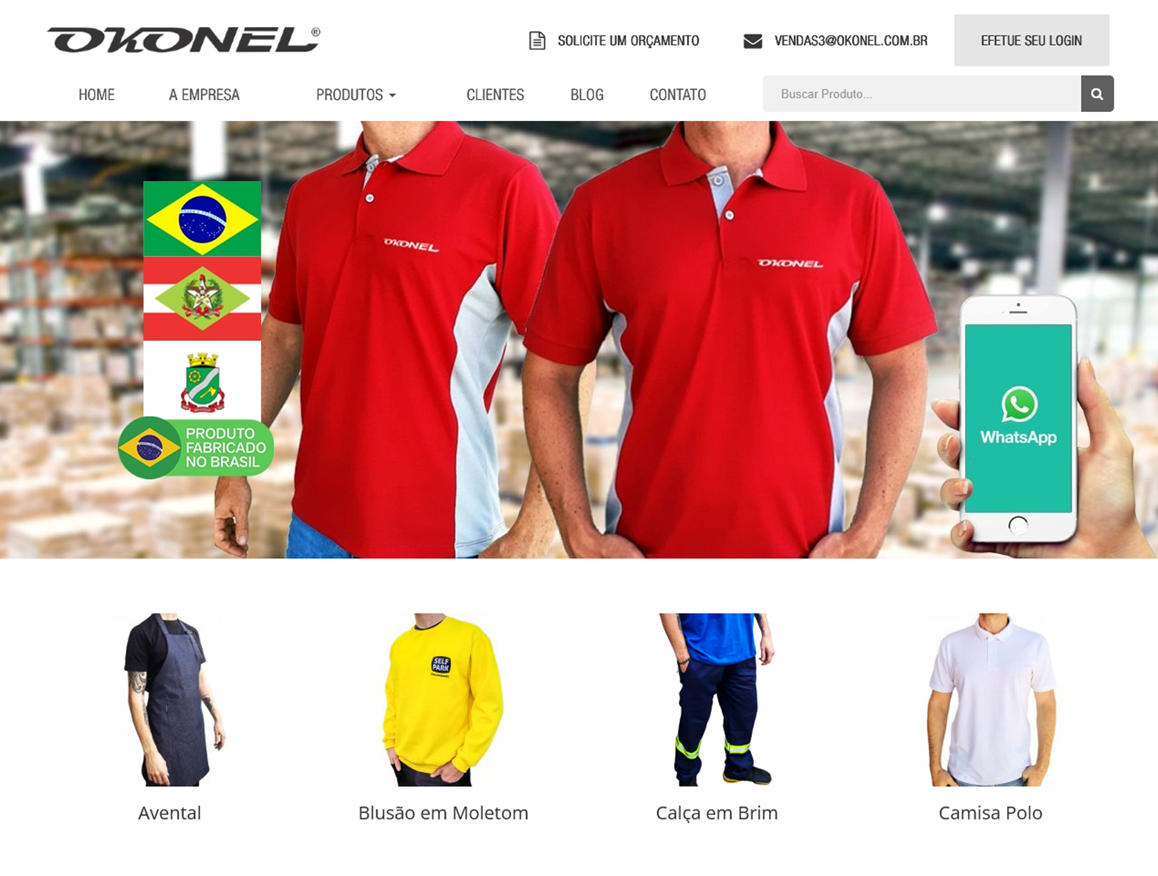 Okonel Uniformes